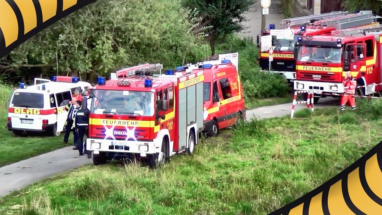 DLRG.TV - Übung der Feuerwehr und DLRG Hattingen