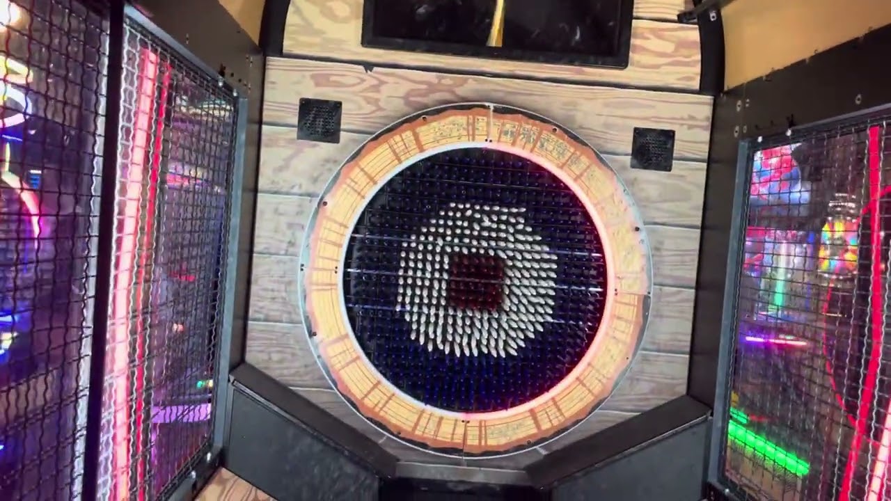 Jon Coogan Plays The Hatchet Hero Axe Throwing Game At Dave & Buster’s in West Nyack NY