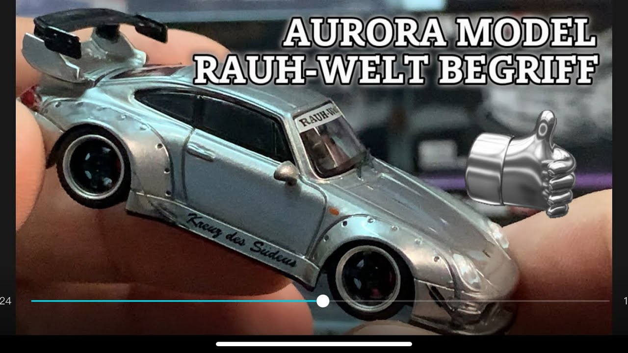 RWB PORSCHE - 1/64 scale AURORA MODEL