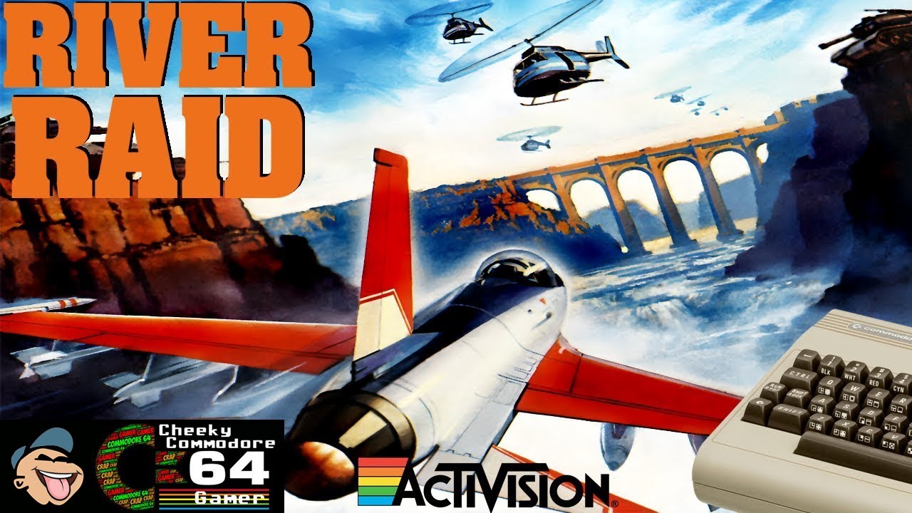 RIVER RAID – Commodore 64 (1984) | Activision's Vertically Scrolling Shooter Classic