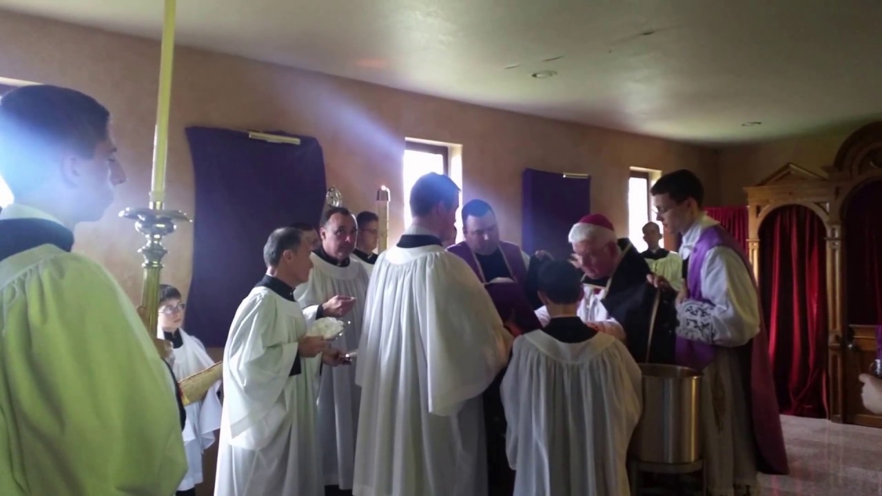 Blessing of the Baptismal Font (Traditional Latin Text and Rite)