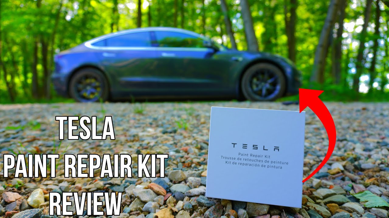 Tesla Paint Repair Kit Review | Hit and Run Update | Model 3 | Fix My Bumper and Paint Chips?