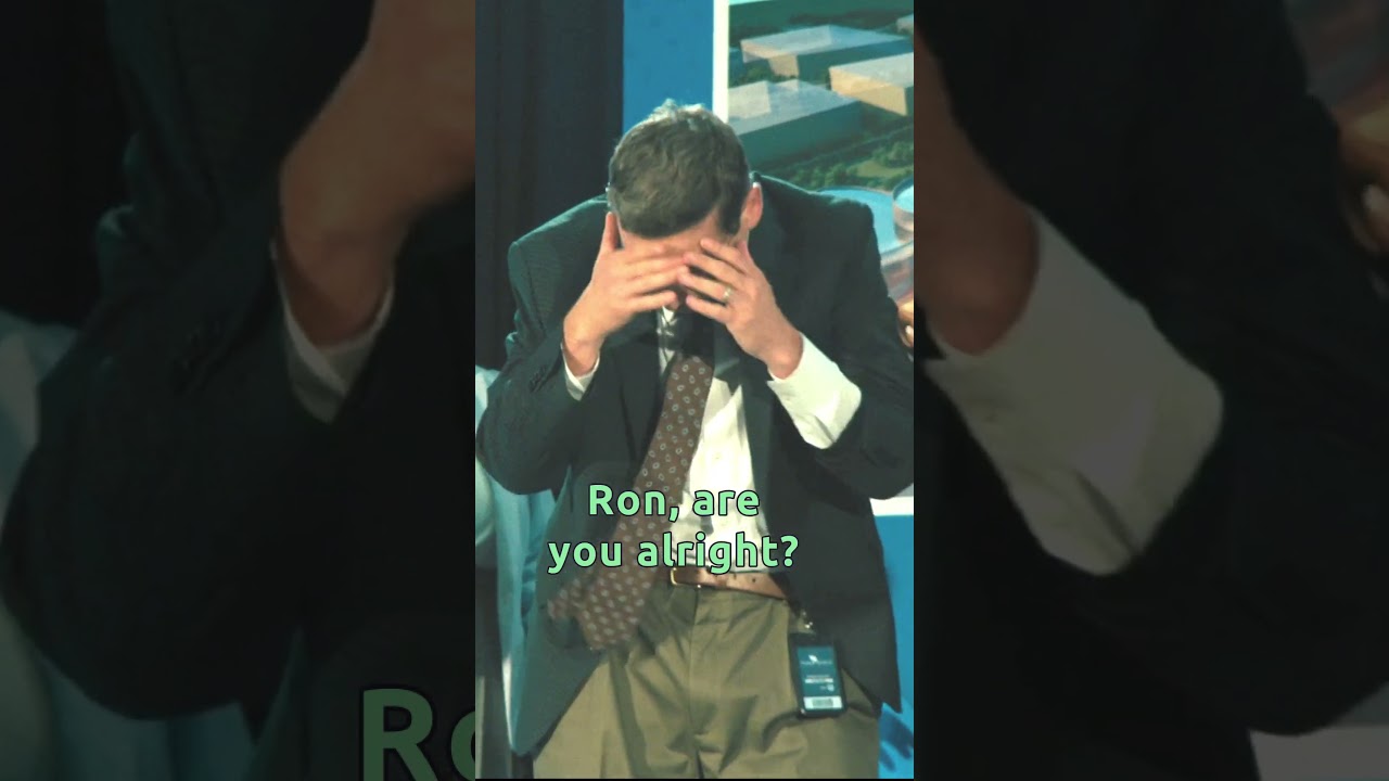 The chair collapse of Ron. 