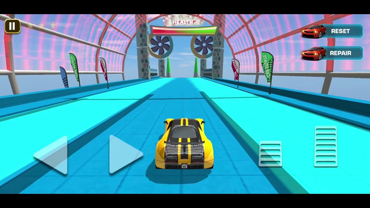 Mega Ramp Car Racing : Impossible Tracks 3D - Racing game by Timuz Games - Gameplay
