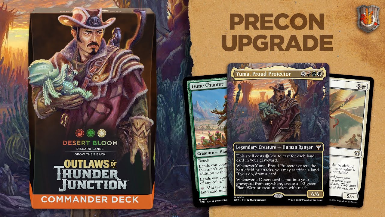 &ldquo;Desert Bloom&rdquo; Precon Upgrade | Outlaws of Thunder Junction | The Command Zone 601 | MTG EDH Magic