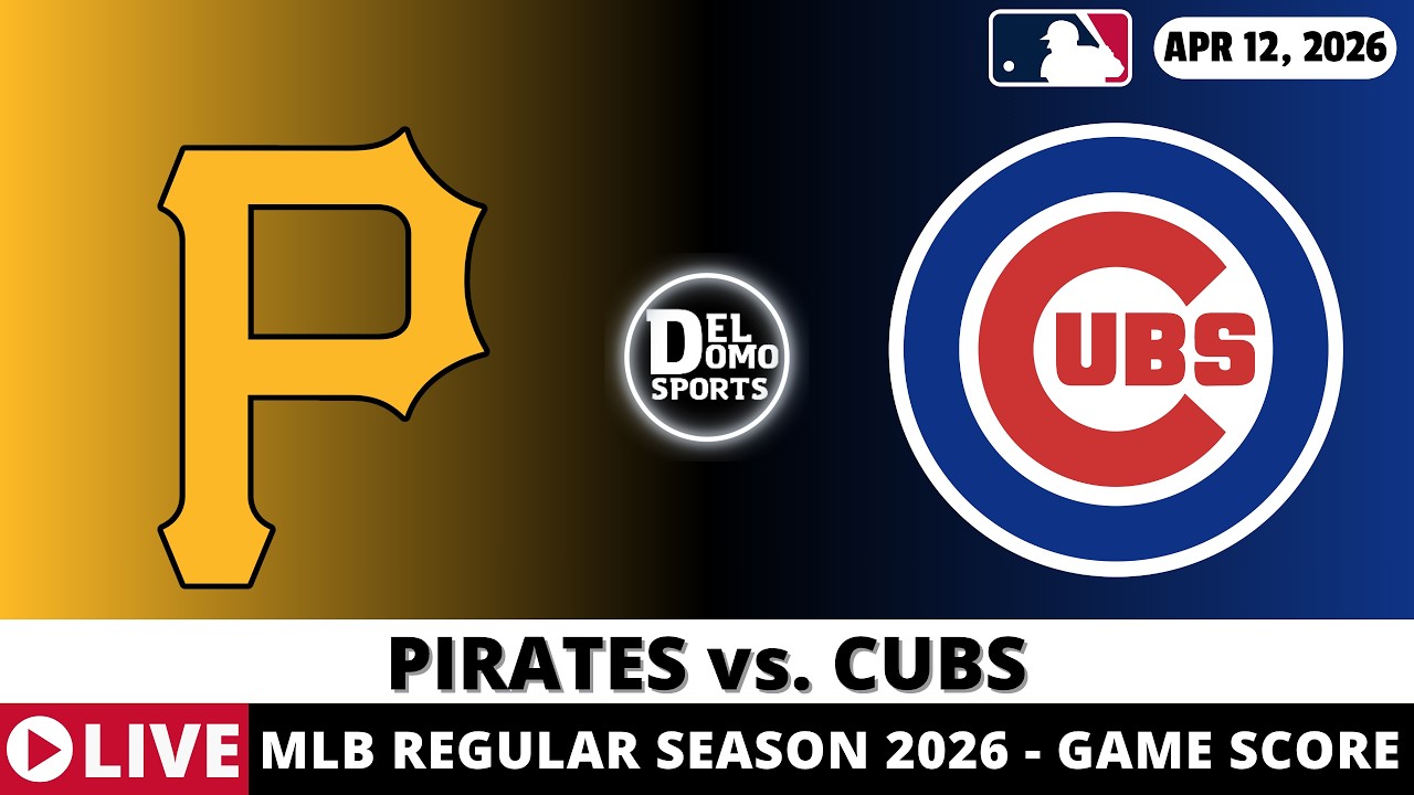 PITTSBURGH PIRATES VS CHICAGO CUBS ⚾️ MLB Game Score Radio Play-by-Play