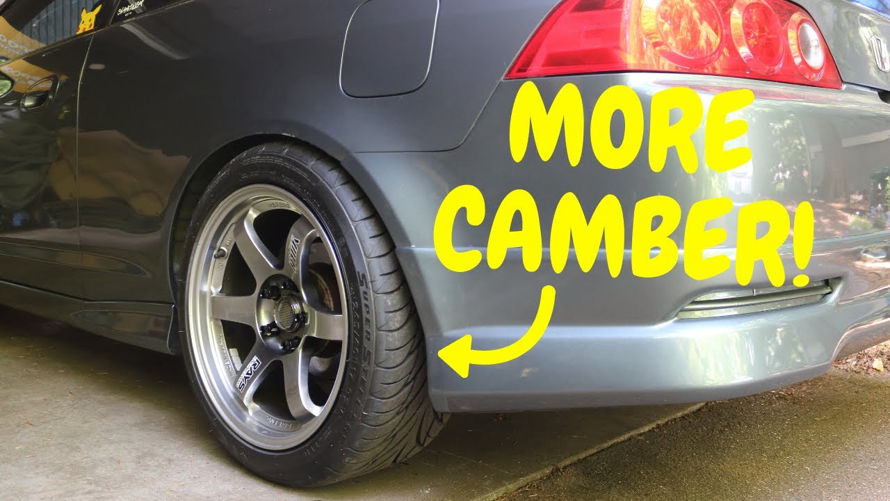 RSX Type S Front & Rear Camber Kit Install!