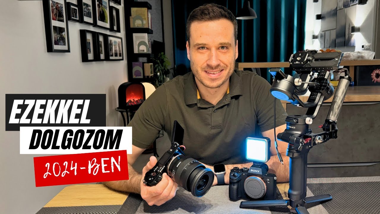 VIDEÓS eszközeim 2024-ben - EGY ÉV ALATT ennyi mindent lehet összeszedni