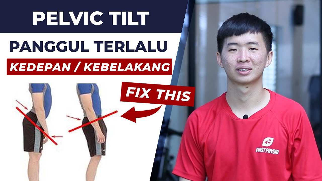 Terapi Latihan PELVIC TILT - Postur Panggul Terlalu Kedepan / kebelakang | Fisioterapi Indonesia