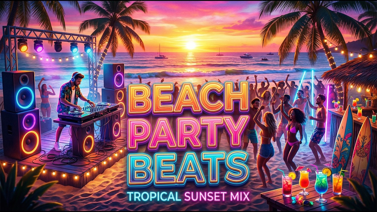Beach Party Beats 🌴 Tropical House Summer Mix #3 | Chill Beach Music & Dance Party Beats