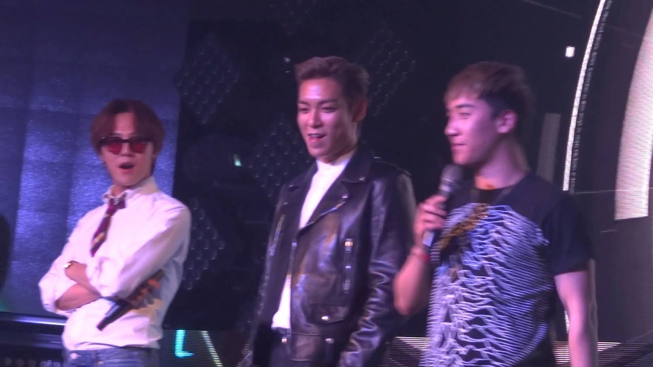 150927 BIGBANG After Party Say Hello in Taipei