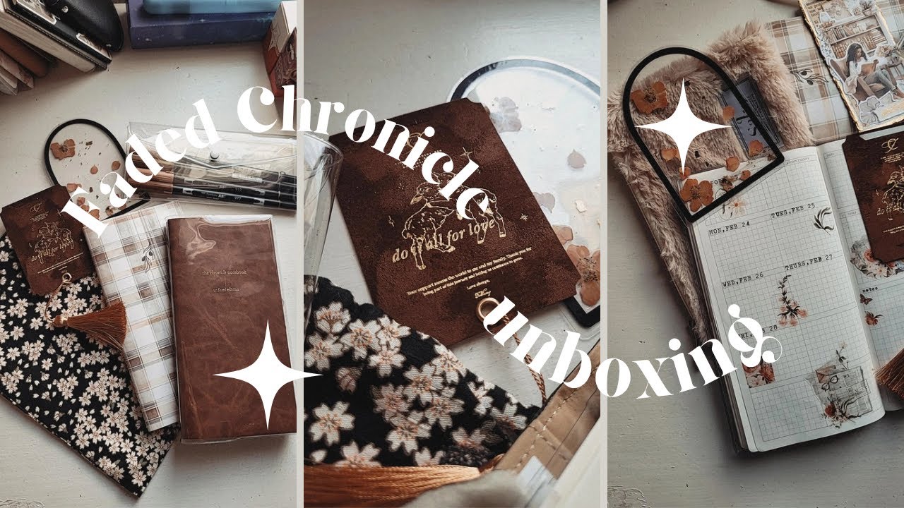 Faded Chronicle | February  2025 monthly kit  | unboxing |