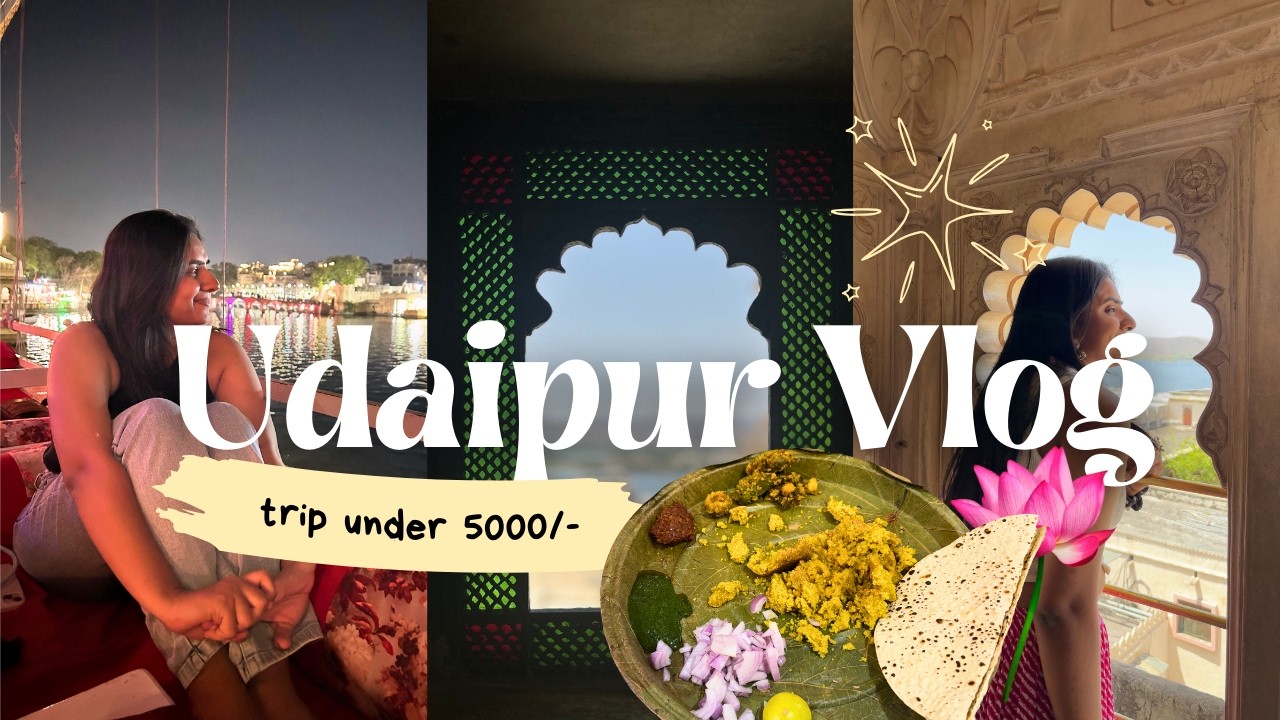 Udaipur in 14 minutes🦚| Gujju girls |Udaipur Vlog | Places to visit in Udaipur | Udaipur under 5000