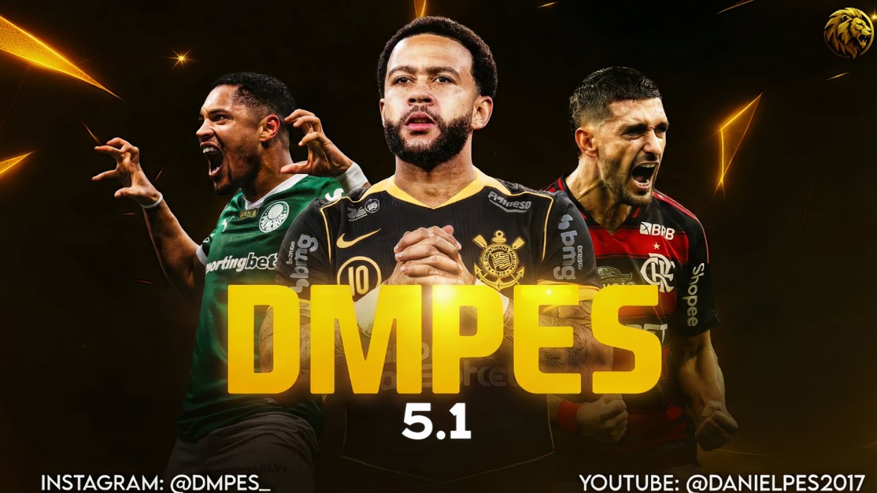CHEGOU! 🤩 | PATCH DMPES 5.1 - BRASILEIRÃO 2026 100% ATUALIZADO