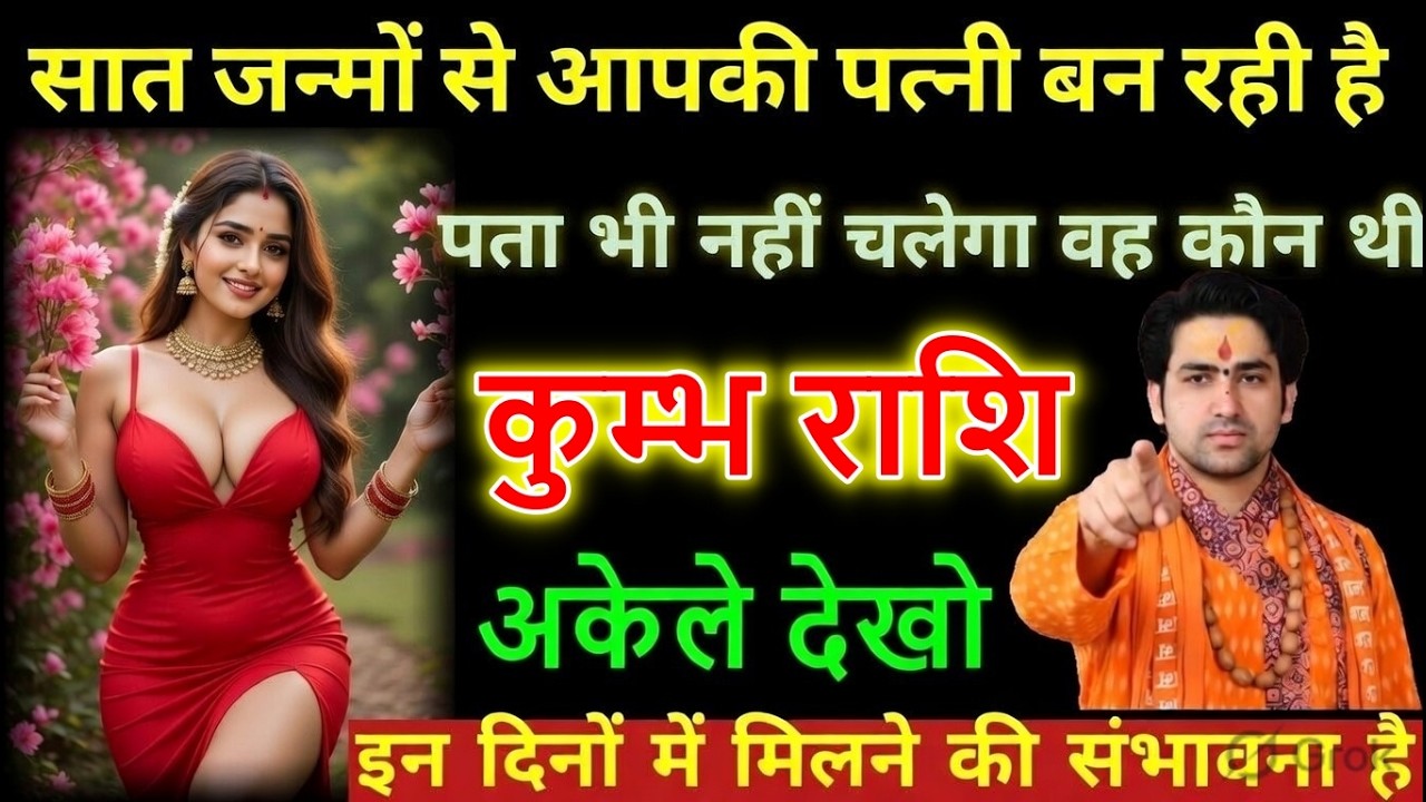 कुम्भ राशि | 18 मार्च बड़ा चमत्कार | सात जन्मों से आपकी पत्नी बनने वाली लड़की मिलने वाली है |