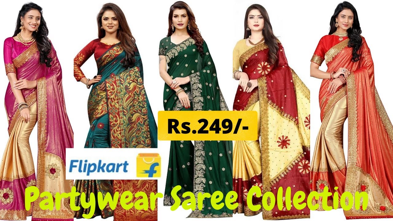 Designer Party wear Silk Saree With Price| Latest Party Wear Saree 2022| New Embroidered Saree 2022