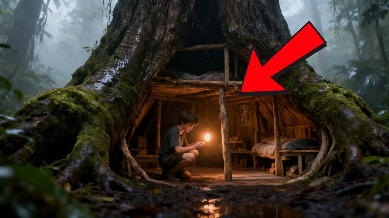 They Mocked the Boy Who Hid Inside a Tree — After the Storm, His Was the Only Shelter Left Standing