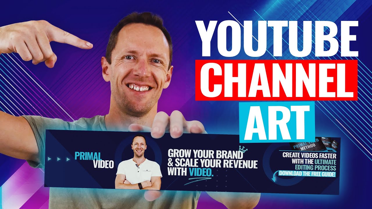 Как создать баннер для YouTube (ОБНОВЛЕННОЕ руководство по оформлению канала YouTube!)