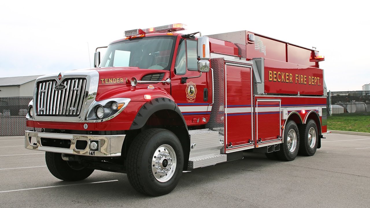 Becker, MN - International 7600 Dry-Side Tanker