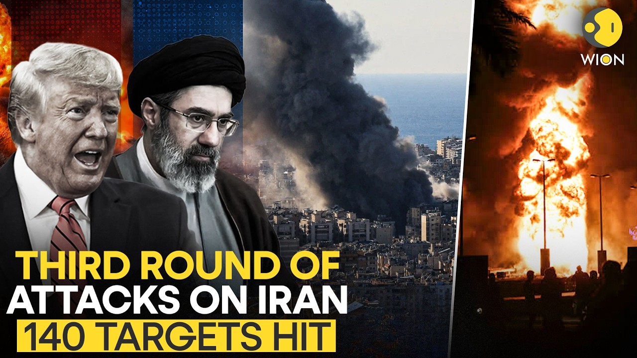 US-Iran War LIVE: US BOMBS Iran Once Again, 140 Iranian Military Sites Targeted | WION