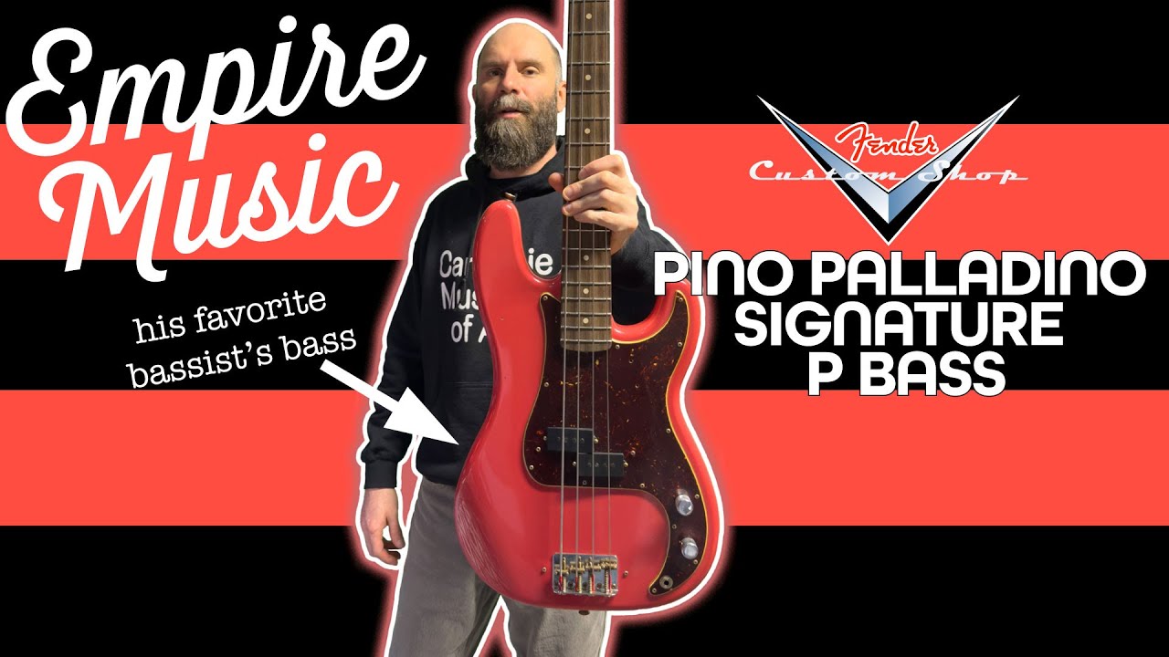 Fender Custom Shop Pino Palladino Signature Precision Bass — EMPIRE MUSIC
