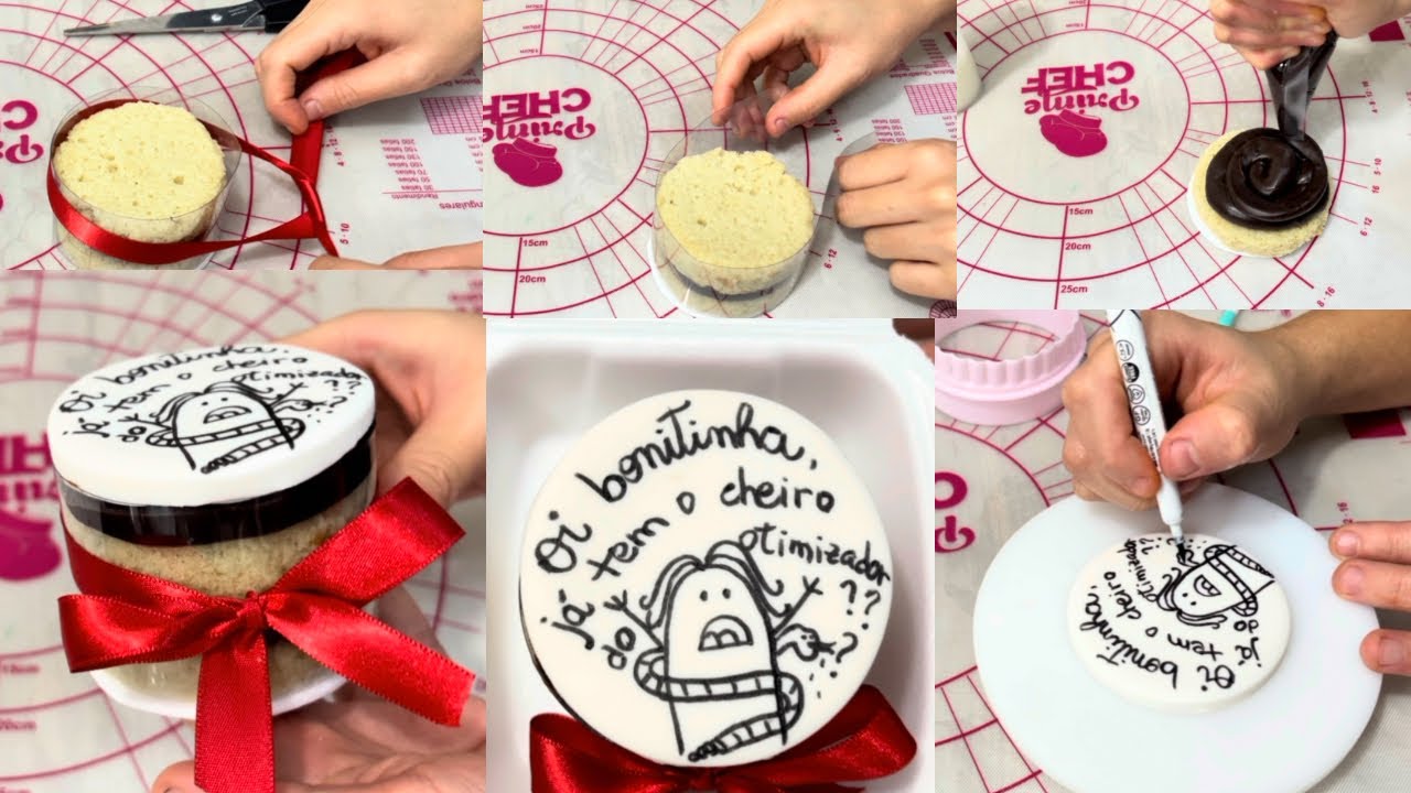 BENTÔ CAKE só faço assim agora! Dá para adiantar e vender sem medo!