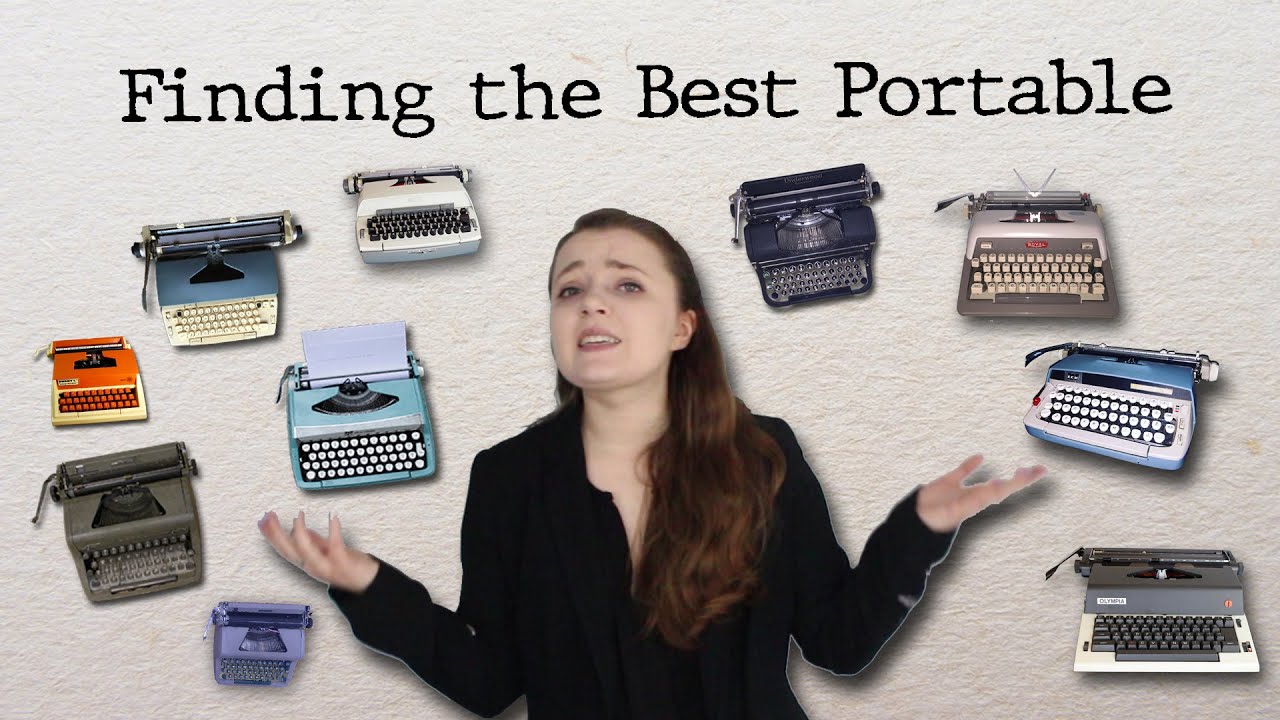 The Best Portable Typewriter! (type test competition)