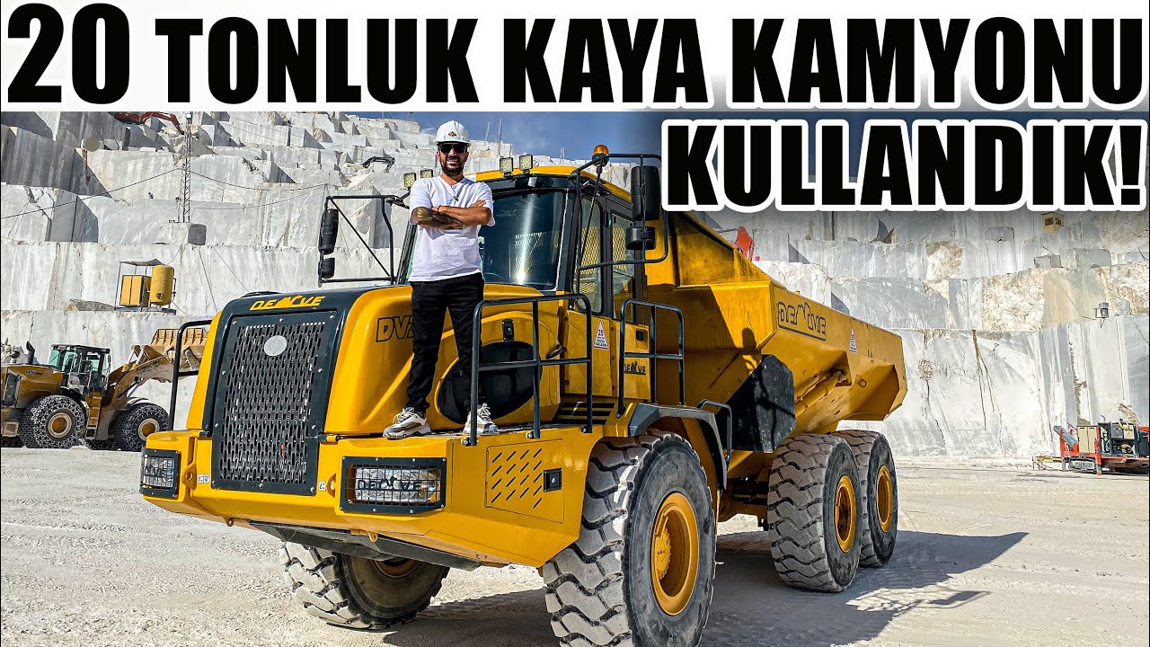 20 Ton Ağırlığa Sahip Kamyonla 35 Ton Kaya Taşıdık!