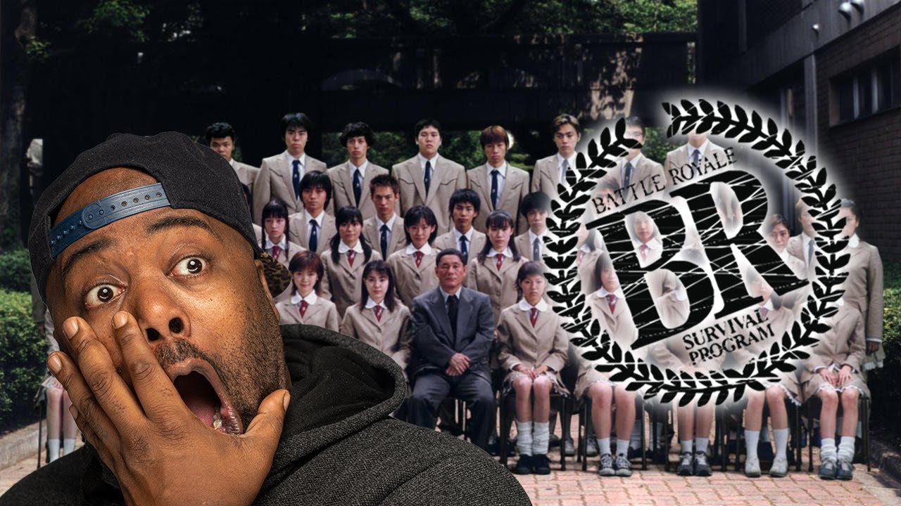 THE REAL HUNGER GAMES | Battle Royale (2000) INSANE MOVIE REACTION! | FIRST TIME WATCHING!!