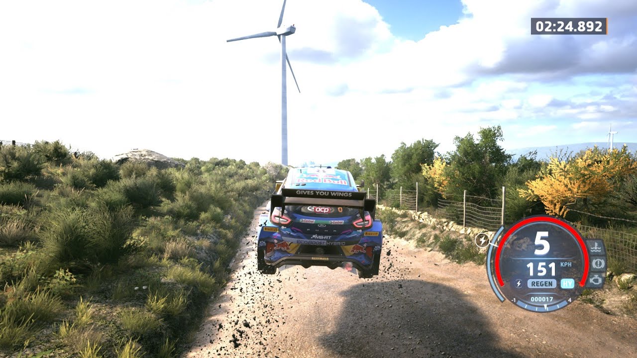 Ruivães (wet) | EA-WRC | Logitech G920 | 3:10:140