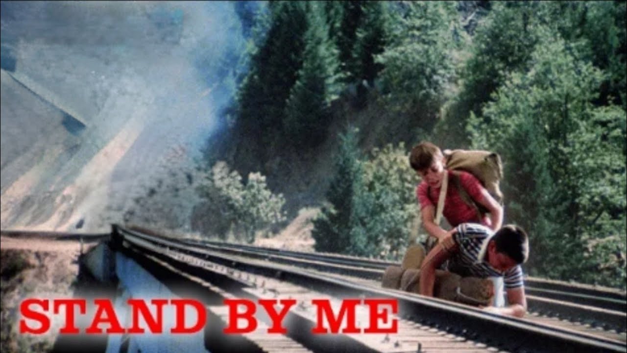stand by me outrunning a train but its Sunday