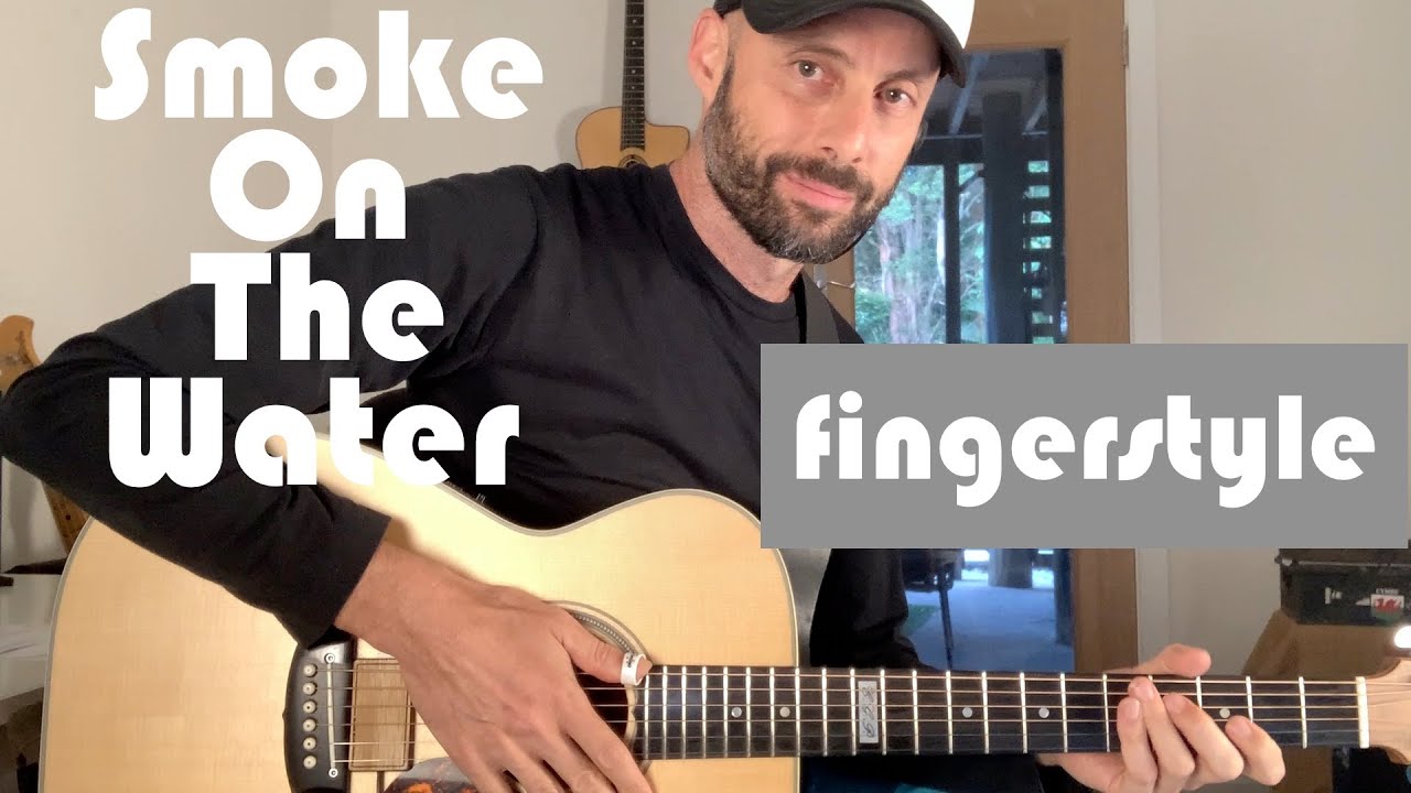 Smoke on the Water instrumental fingerstyle guitar cover