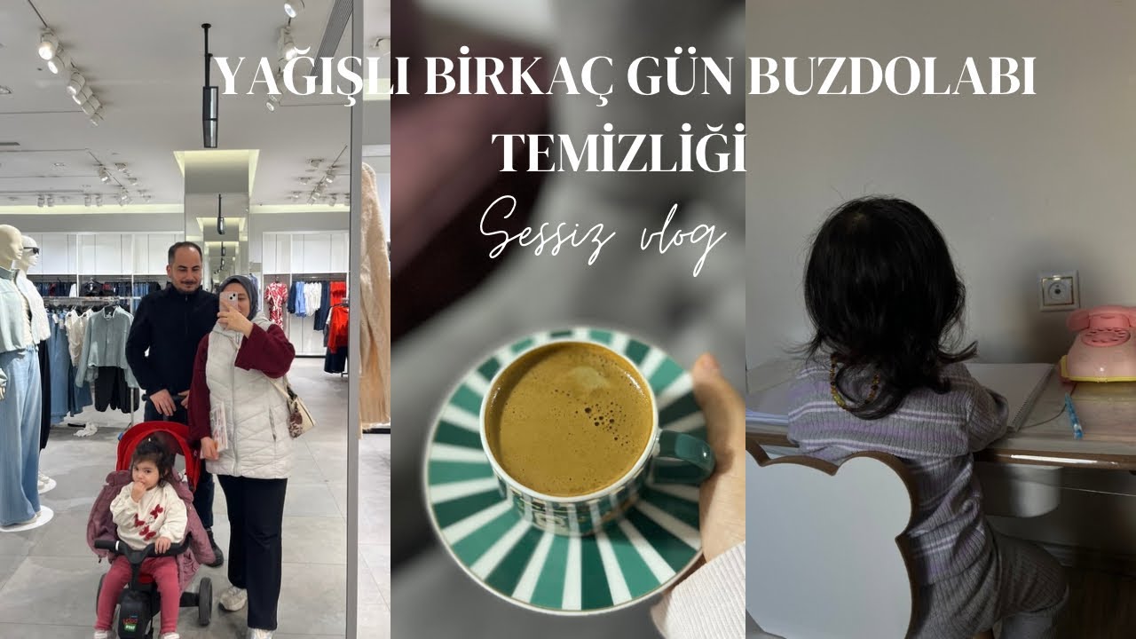 14|| YAĞIŞLI BİRKAÇ GÜN/BUZDOLABI TEMİZLİĞİ/ PAZAR YERLEŞTİRMESİ 