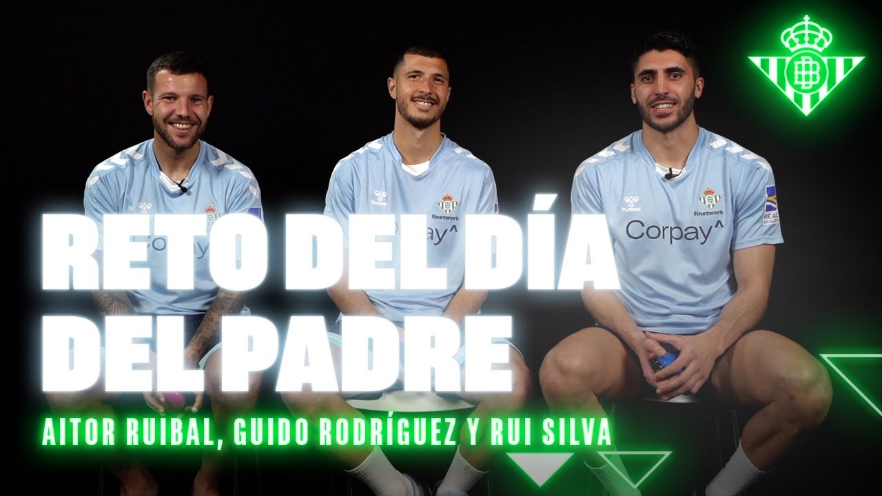 Con pañales y a lo loco... por el #DíaDelPadre 👶🍼 | Real BETIS Balompié
