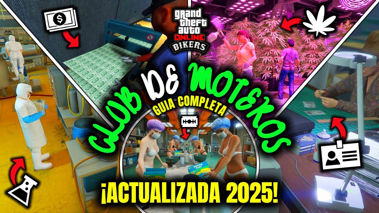 Gu&iacute;a COMPLETA del CLUB de MOTEROS (Actualizada 2025) | GTA Online