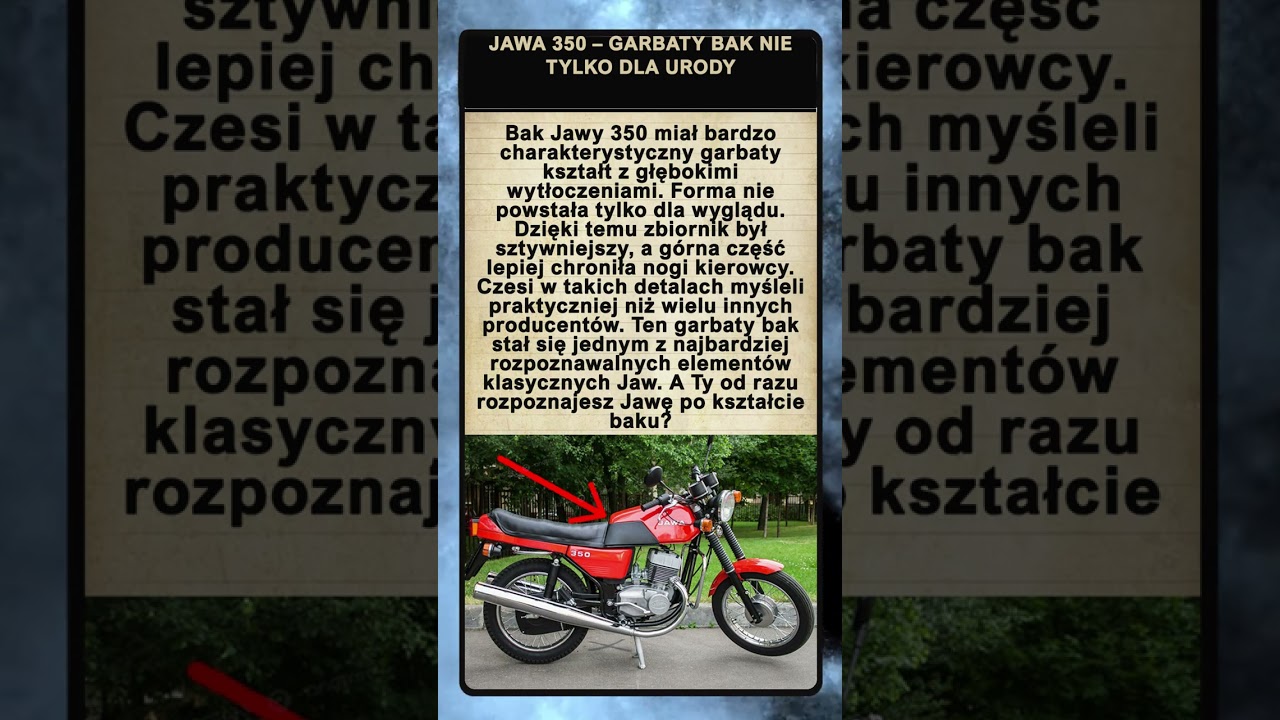 Jawa 350 &ndash; garbaty bak nie tylko dla urody