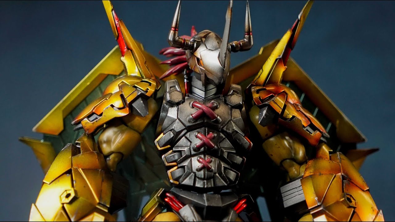 數碼暴龍 デジタルモンスター Digimon Wargreymon Repaint