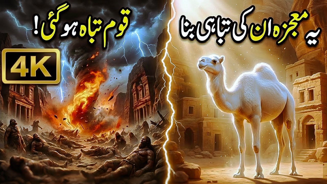 Hazrat Saleh (A.S) aur Allah ka Azaab | Qaum e Samood ka Khofnaak Anjaam | Islamic Documentary