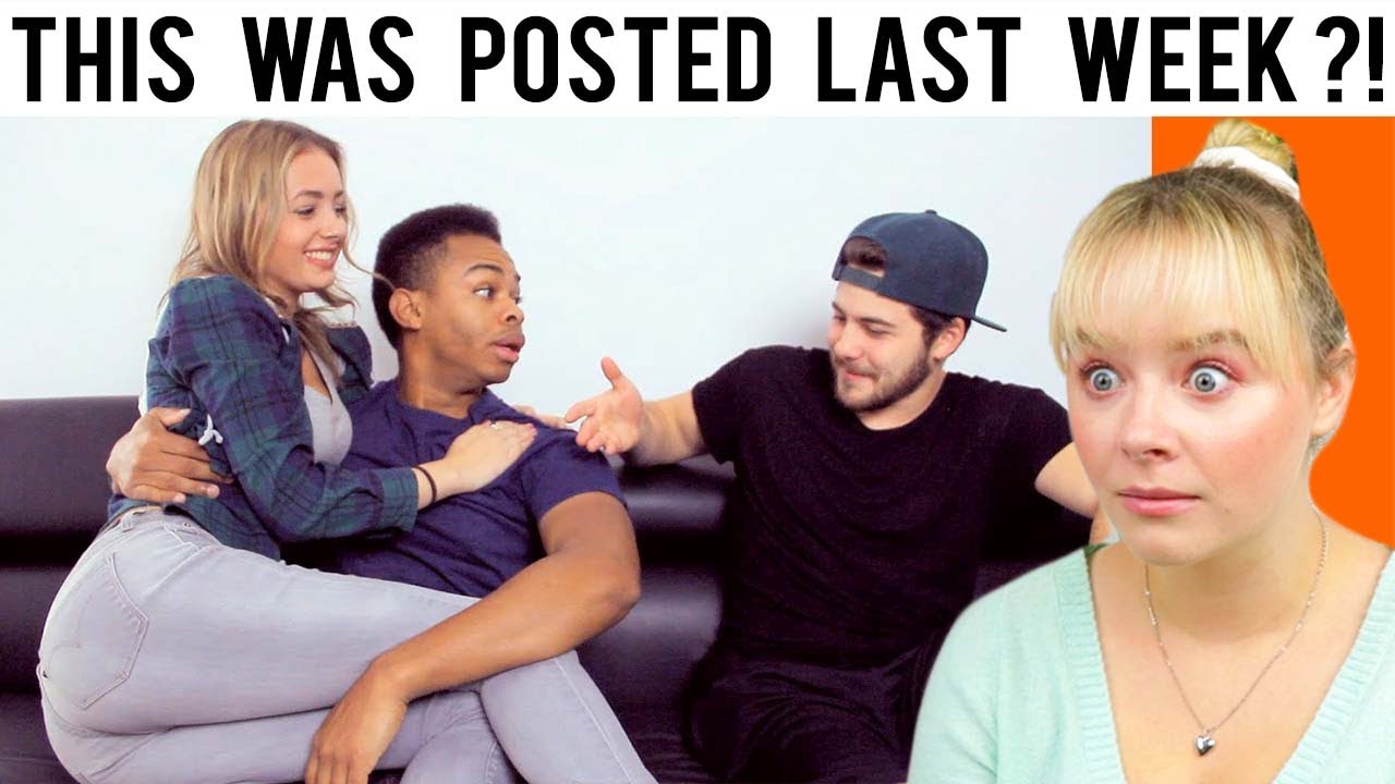 Reacting To My Boyfriend's TikToks! 3