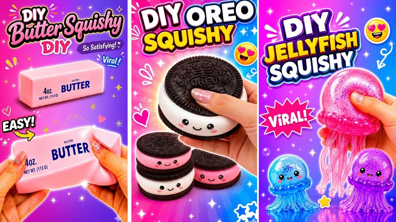I Tried Every VIRAL Dumpling Squishy at Home! 😱😳 *DIY Dumpling Squishy Tutorial* DIY NeeDoh Squishy
