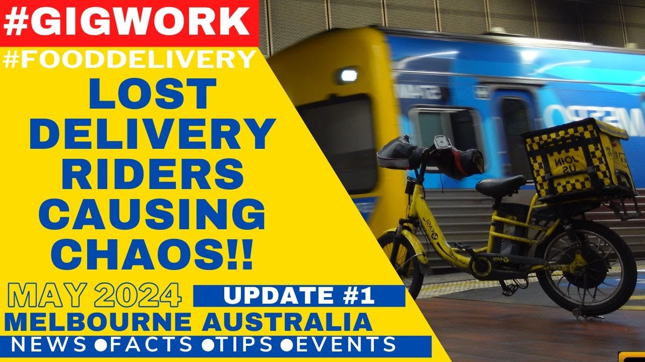 ⁴ᴷ Lost Food Delivery Riders Causing Chaos Melbourne's Toll Roads & Tunnels | International Students