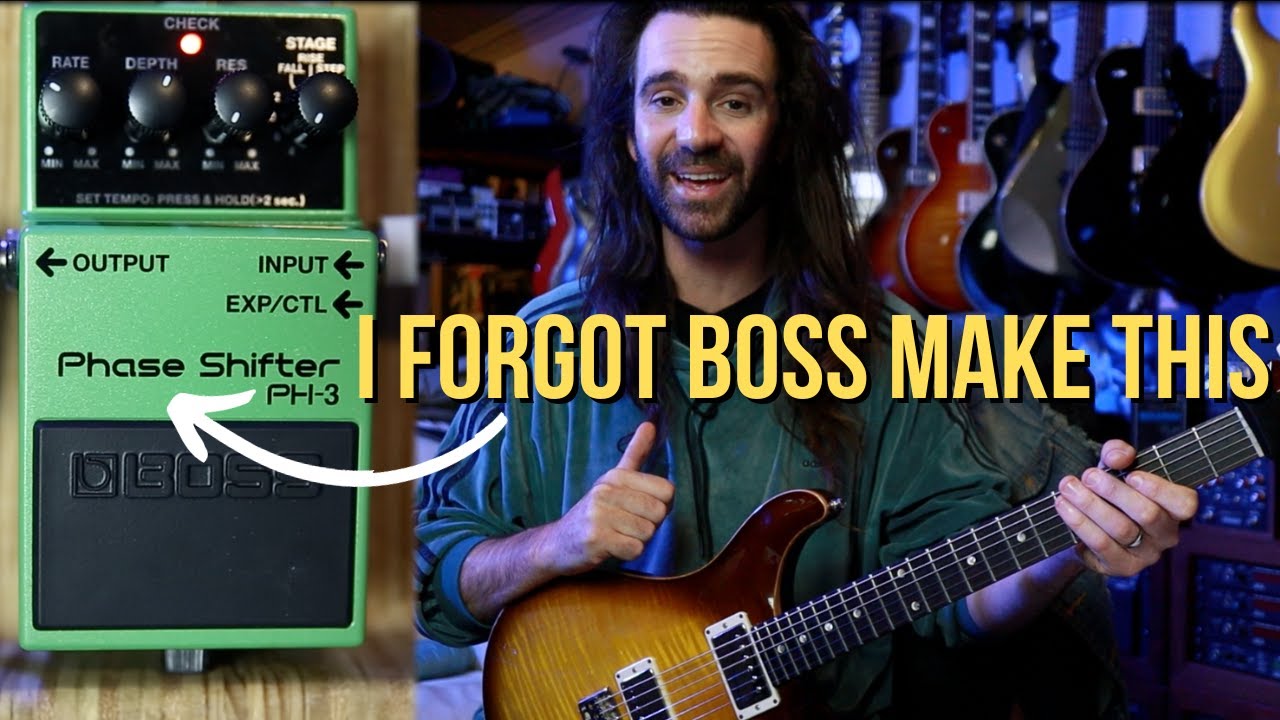 Худшая педаль BOSS?! | Фазосдвигатель PH-3