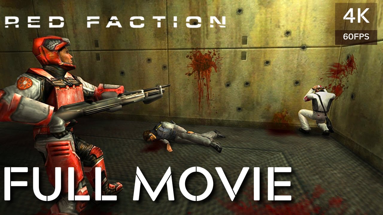 Red Faction All Cutscenes (Full Game Movie) [4K60FPS] No Commentary