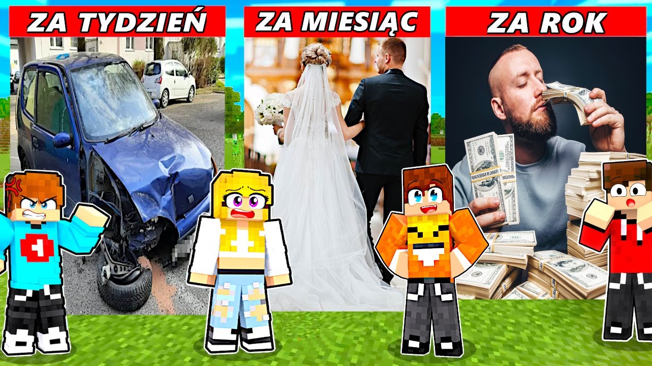 TA GRA PRZEWIDUJE TWOJĄ PRZYSZŁOŚĆ w Minecraft!