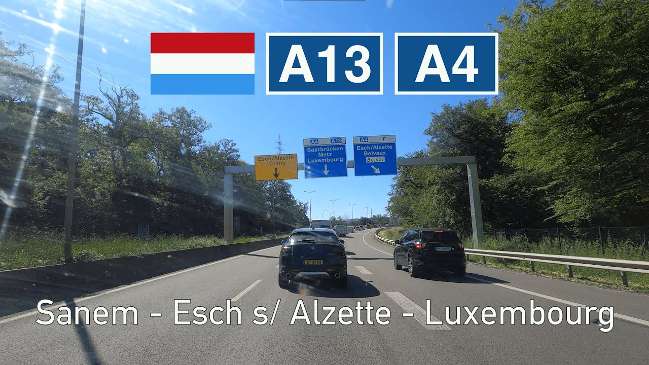 2021-35: A13/A4 Sanem - Esch s/ Alzette - Luxembourg