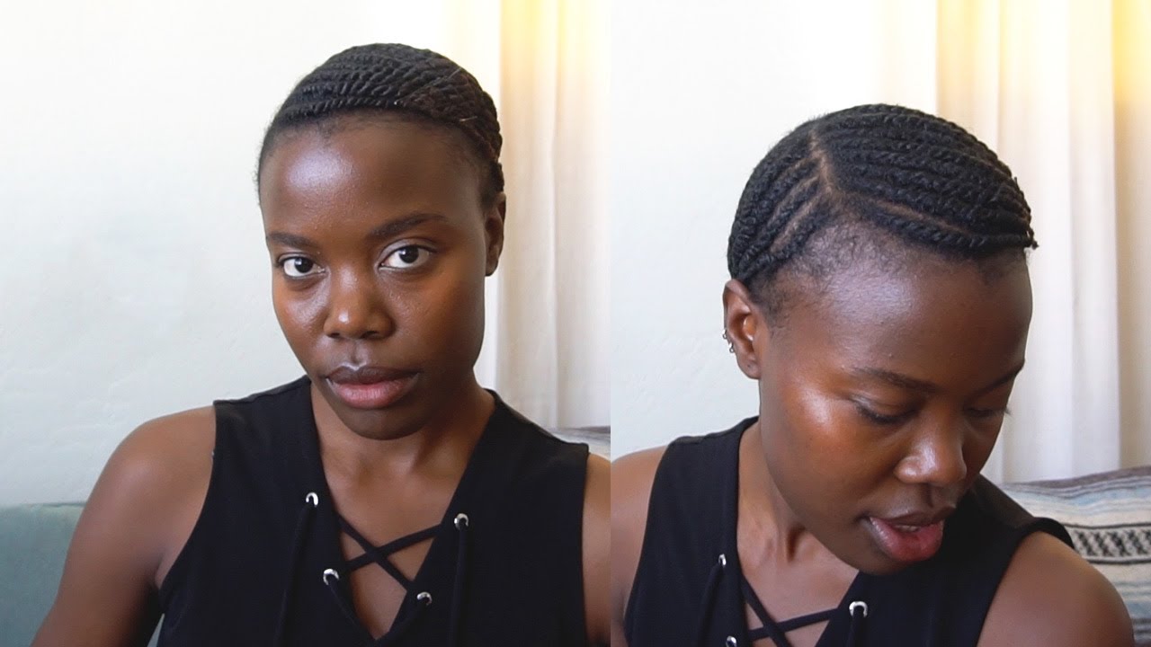 Flat Twist Pixie | Natural Hair (Type 4)