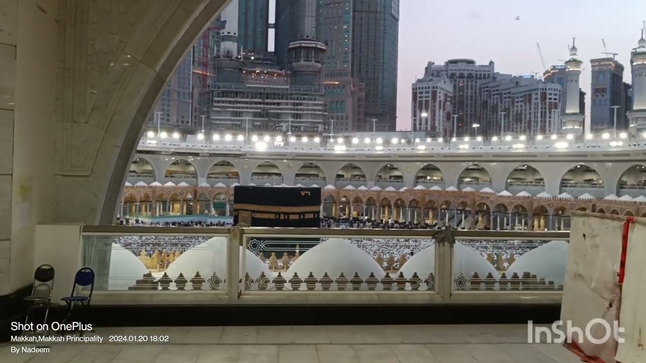 beutiful azaan in haram Sharif