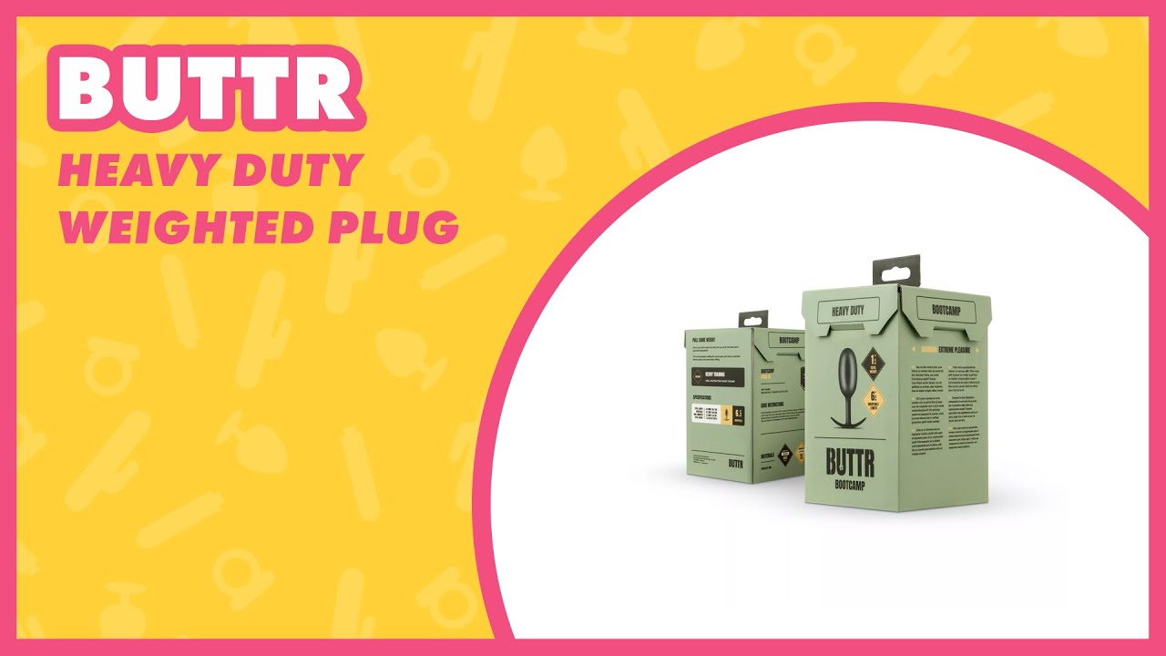 BUTTR Heavy Duty Weighted Plug Review ⚖️ Feel the Power of Precision 💗 EasyToys