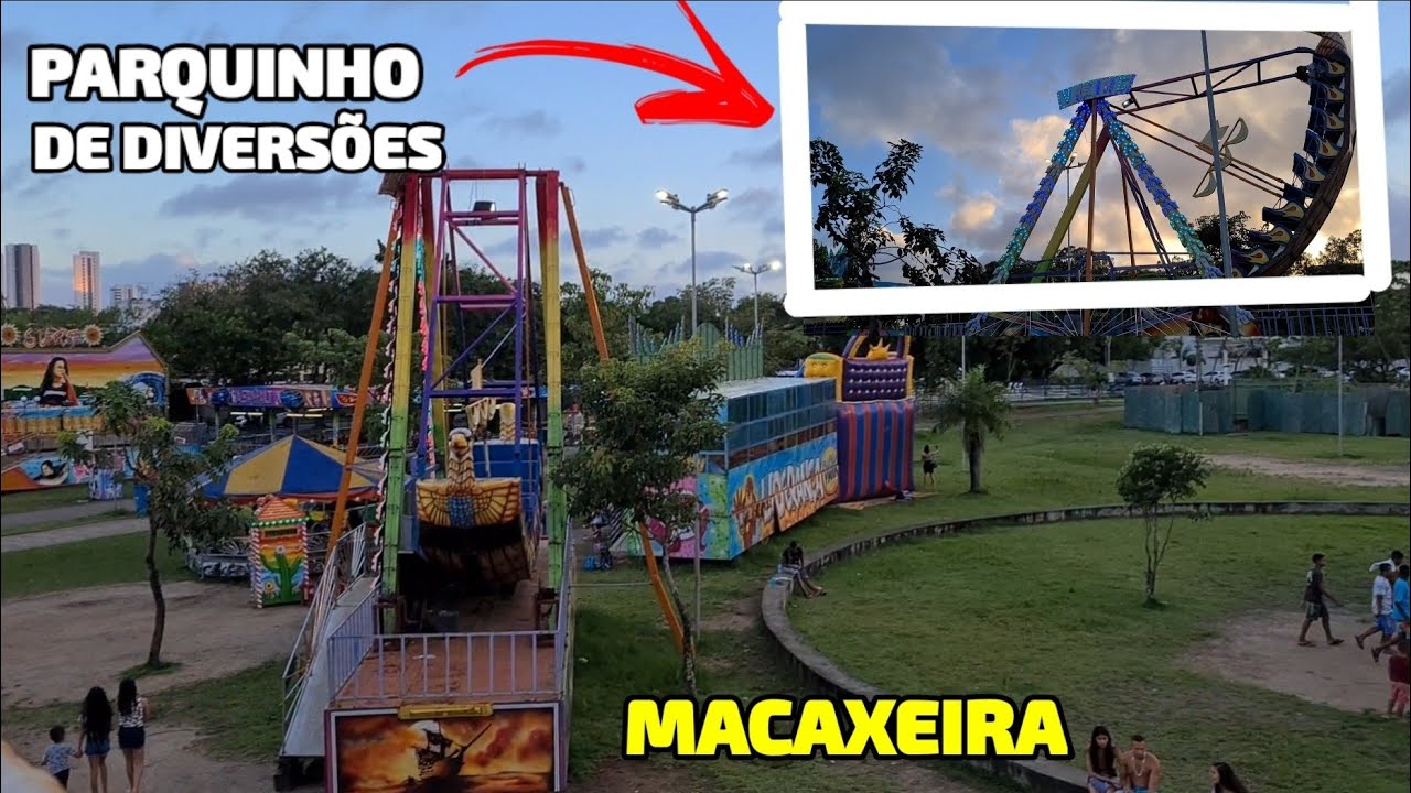 VISTA DA RODA GIGANTE DO PARQUE DE DIVERSÕES do Bairro da Macaxeira Recife - PE