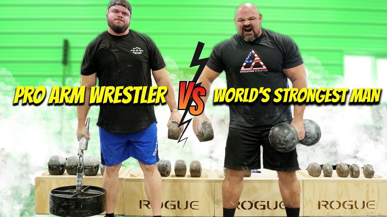 WHO HAS A BETTER GRIP - ARM WRESTLER VS STRONGMAN?
